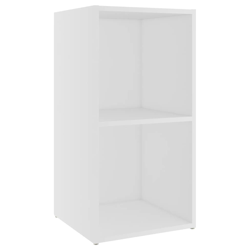 Mobile Porta TV Bianco 72x35x36,5 cm in Legno Multistrato cod mxl 19899