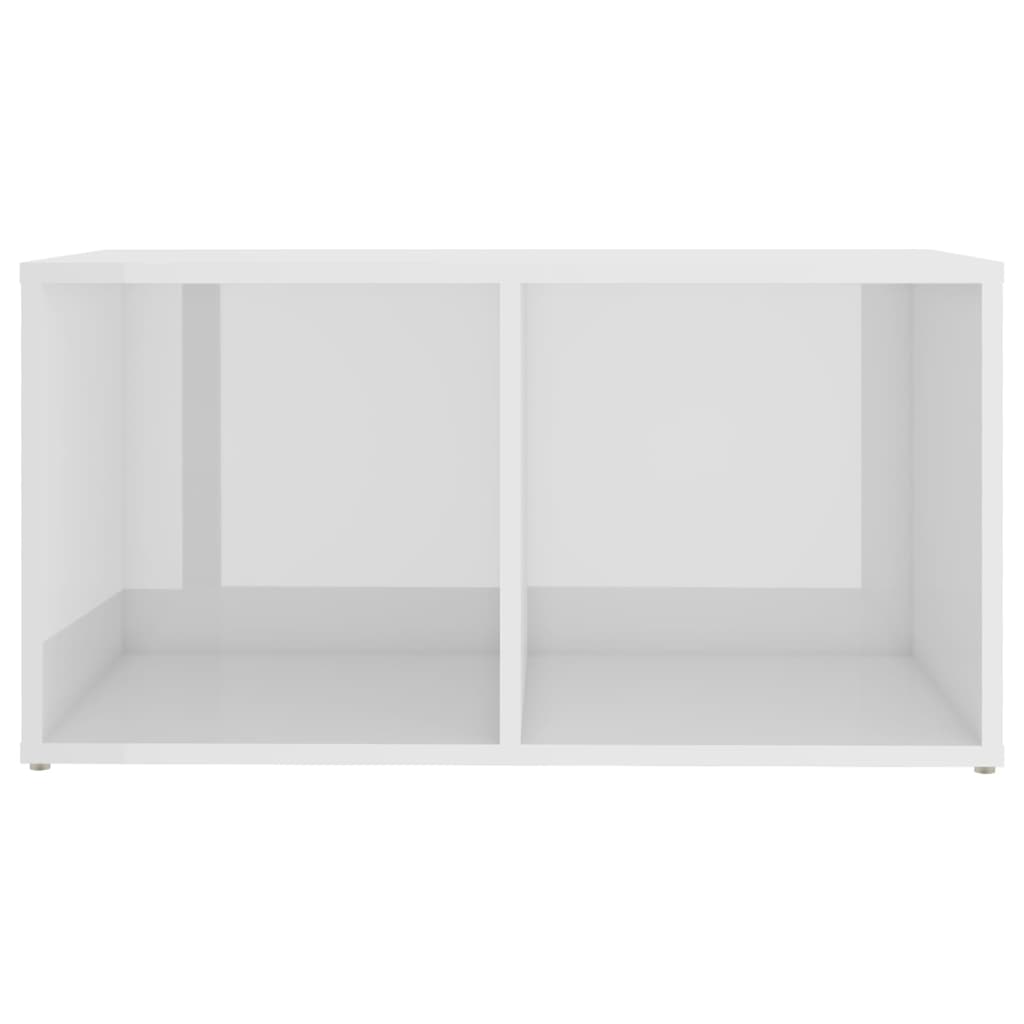 Mobile Porta TV Bianco Lucido 72x35x36,5 cm in Truciolato cod mxl 12582