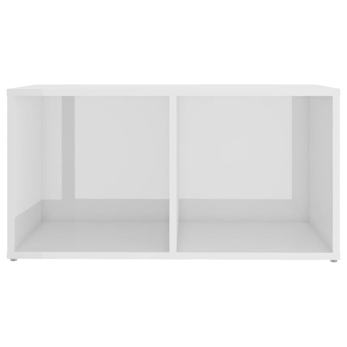 Mobile Porta TV Bianco Lucido 72x35x36,5 cm in Truciolato cod mxl 12582