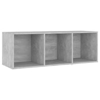 Mobile Porta TV Grigio Cemento 107x35x37 cm Legno Multistrato 805538