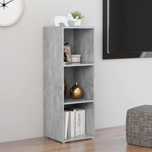 Mobile Porta TV Grigio Cemento 107x35x37 cm Legno Multistrato 805538