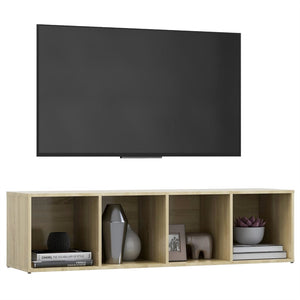 Mobile Porta TV Rovere Sonoma 142,5x35x36,5cm Legno Multistrato 805546