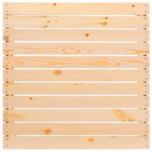 Poggiapiedi da Giardino 42x35x45 cm in Legno Massello di Pino cod mxl 51134