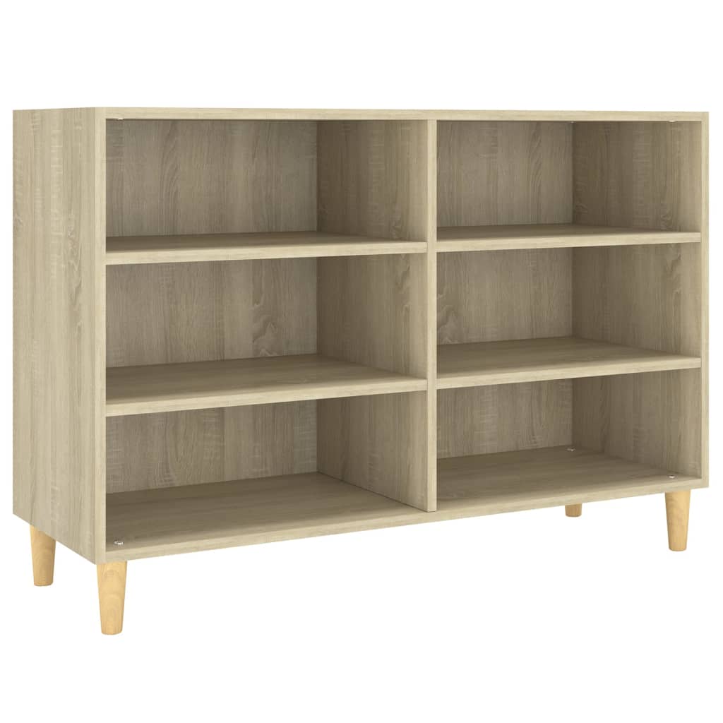 Credenza Rovere Sonoma 103,5x35x70 cm in Legno Multistrato 806034