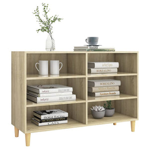 Credenza Rovere Sonoma 103,5x35x70 cm in Legno Multistrato 806034