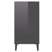 Credenza Grigio Lucido 57x35x70 cm in Truciolato cod mxl 12683