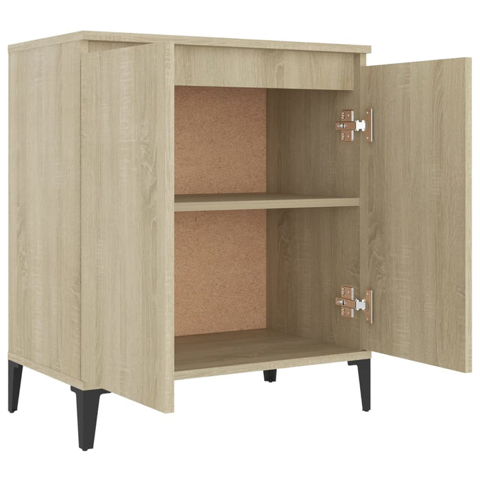 Credenza Rovere Sonoma 60x35x70 cm in Truciolato cod mxl 65600