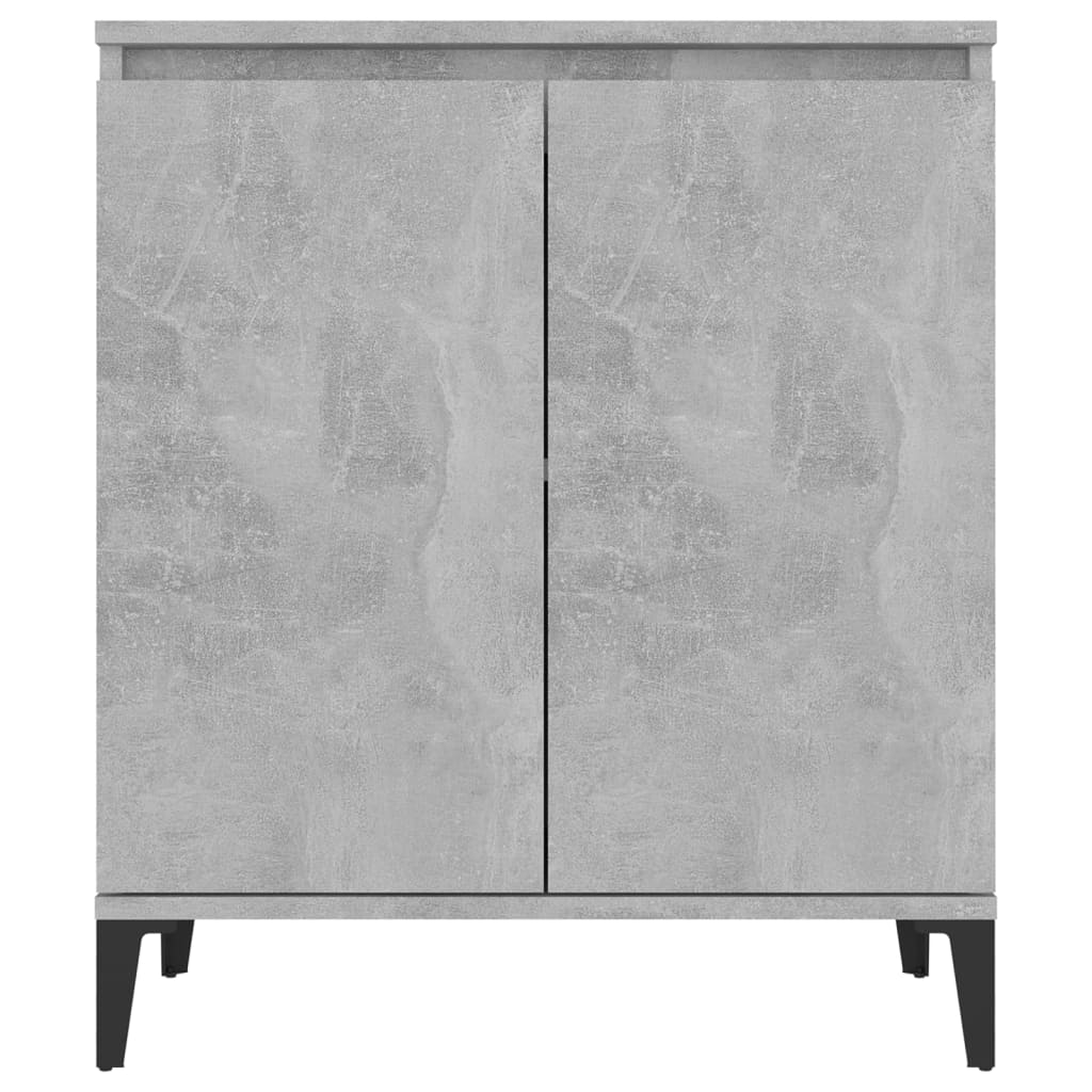 Credenza Grigio Cemento 60x35x70 cm in Truciolato 806080