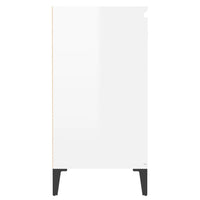 Credenza Bianco Lucido 60x35x70 cm in Truciolato cod mxl 6667