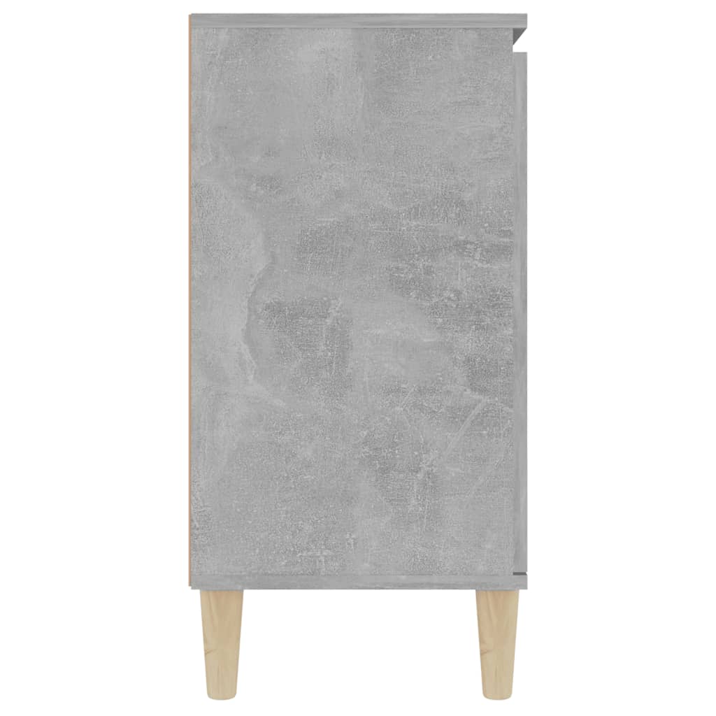 Credenza Grigio Cemento 103,5x35x70 cm in Truciolato