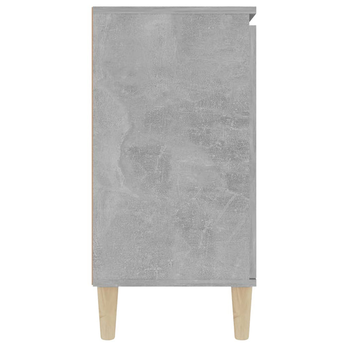 Credenza Grigio Cemento 103,5x35x70 cm in Truciolato