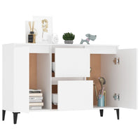 Credenza Bianca 104x35x70 cm in Truciolato 806112