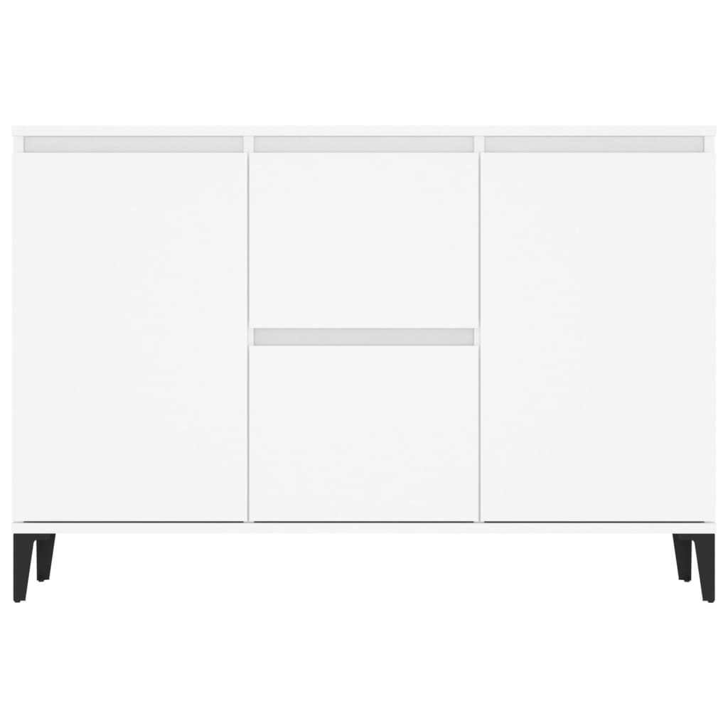 Credenza Bianca 104x35x70 cm in Truciolato 806112