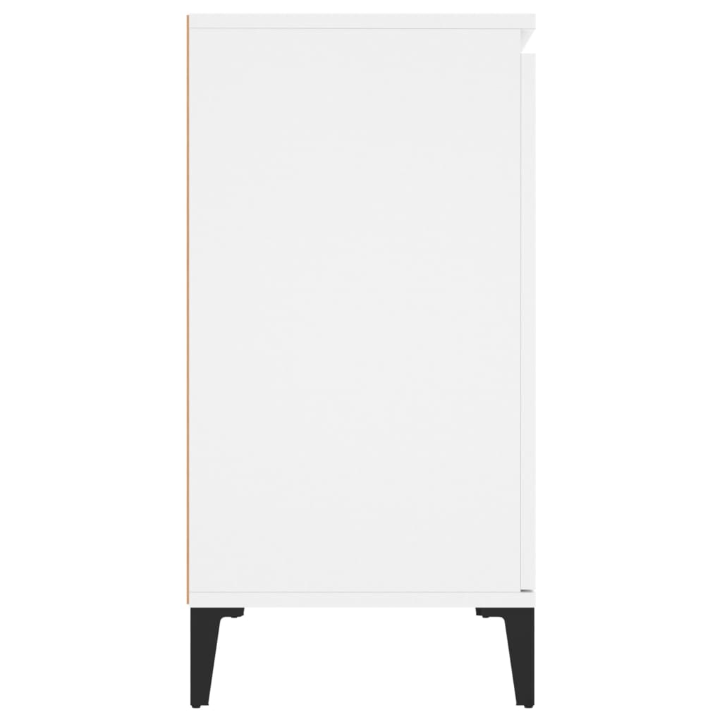 Credenza Bianca 104x35x70 cm in Truciolato 806112