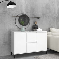 Credenza Bianca 104x35x70 cm in Truciolato 806112