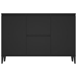 Credenza Nera 104x35x70 cm in Truciolato