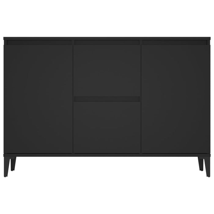 Credenza Nera 104x35x70 cm in Truciolato