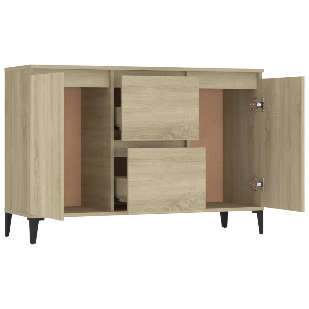 Credenza Rovere Sonoma 104x35x70 cm in Truciolato cod mxl 9601