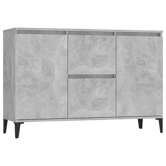 Credenza Grigio Cemento 104x35x70 cm in Truciolato 806116