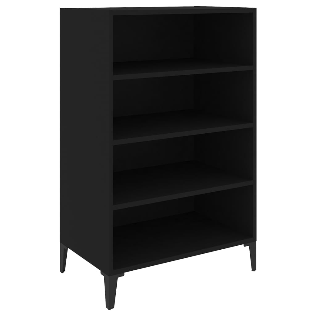 Credenza Nero 57x35x90 cm in Truciolato cod mxl 58973