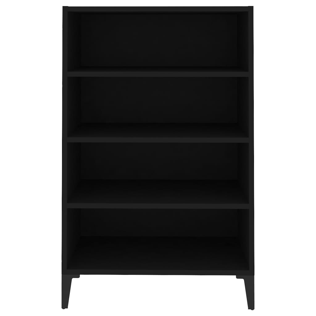 Credenza Nero 57x35x90 cm in Truciolato cod mxl 58973