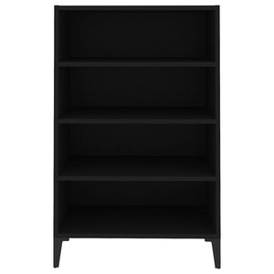 Credenza Nero 57x35x90 cm in Truciolato cod mxl 58973