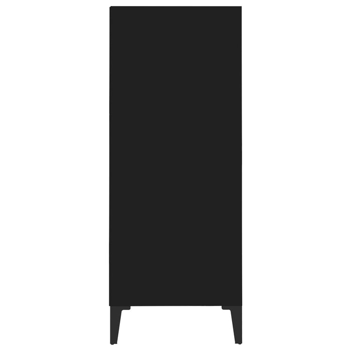 Credenza Nero 57x35x90 cm in Truciolato cod mxl 58973