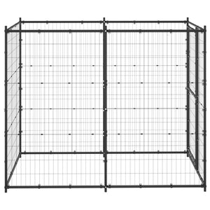 Gabbia per Cani da Esterno in Acciaio 110x220x180 cm 150796