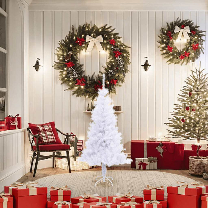 Albero di Natale Artificiale con Supporto 120 cm 230 Rami 328423