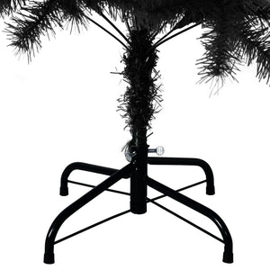 Albero di Natale Artificiale con Supporto Nero 120 cm PVC 329179