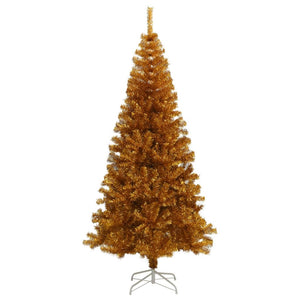 Albero di Natale Artificiale con Supporto Oro 240 cm PET cod mxl 18081