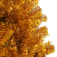 Albero di Natale Artificiale con Supporto Oro 240 cm PET cod mxl 18081