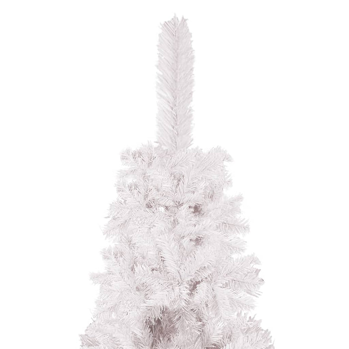 Albero di Natale Sottile Bianco 240 cm 329211