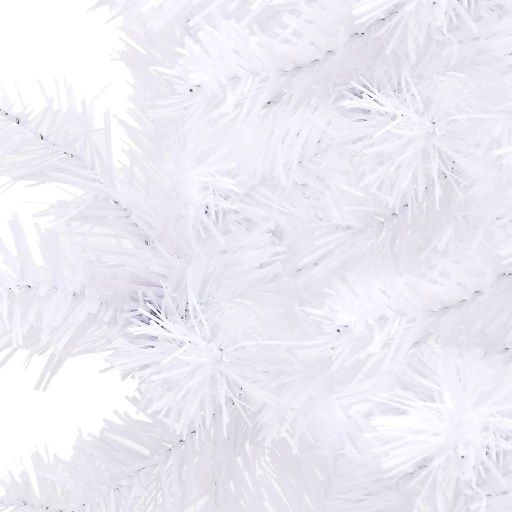 Albero di Natale Artificiale ad Angolo Bianco 150 cm PVC cod 10787