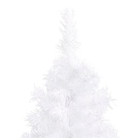 Albero di Natale Artificiale ad Angolo Bianco 150 cm PVC cod 10787