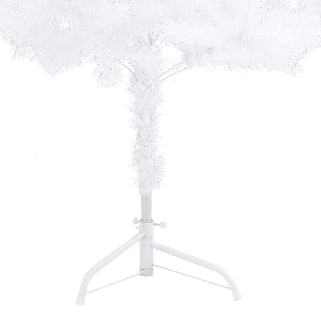 Albero di Natale Artificiale ad Angolo Bianco 150 cm PVC cod 10787