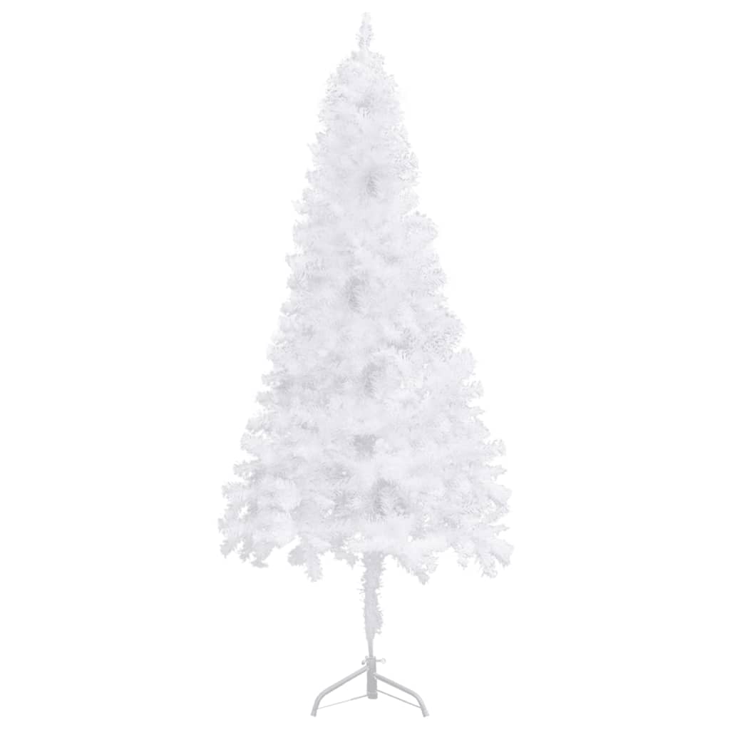 Albero di Natale Artificiale ad Angolo Bianco 240 cm PVC 329171