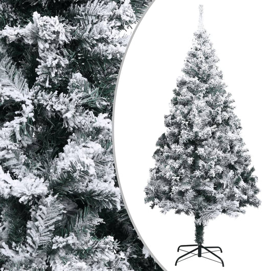 Albero di Natale Artificiale con Neve Verde 300 cm PVC 328478