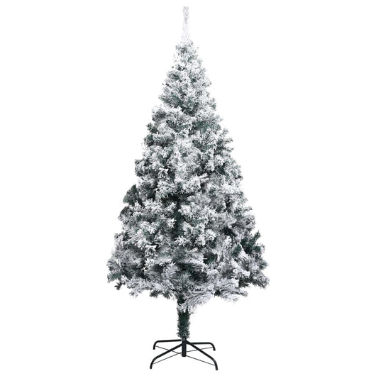 Albero di Natale Artificiale con Neve Verde 300 cm PVC 328478