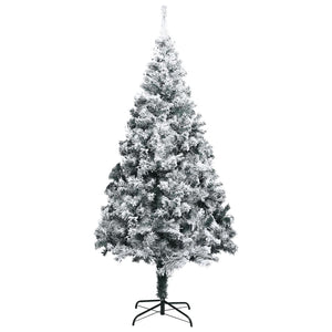 Albero Natale Artificiale con Neve Verde 400 cm in PVC