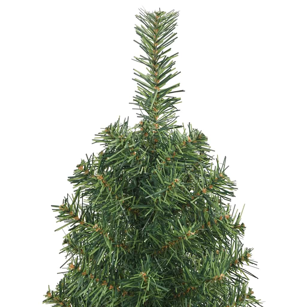 Albero di Natale Artificiale Sottile Supporto Verde 120 cm PVC 328480