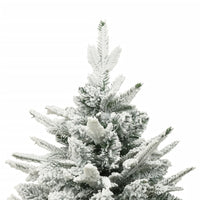 Albero di Natale Artificiale con Neve Verde 150 cm PVC e PE 328493