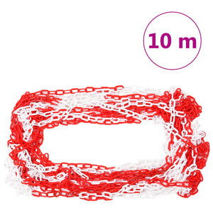 Set Segnaletica Coni Stradali e Catena da 10 m Rosso Bianco cod 11704