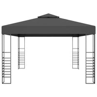 Gazebo con Stringa di Luci LED 3x4 m Antracite  cod mxl 66127