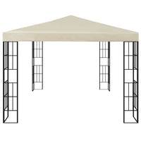 Gazebo con Stringa di Luci LED 3x4 m Crema cod mxl 66029