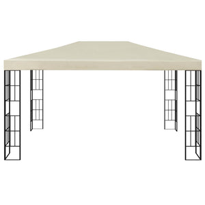 Gazebo con Stringa di Luci LED 3x4 m Crema cod mxl 66029