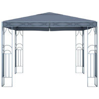 Gazebo con Stringa di Luci LED 300x300 cm Antracite cod mxl 66026