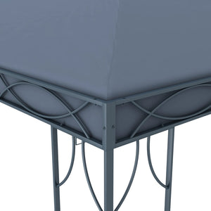 Gazebo con Stringa di Luci LED 300x300 cm Antracite cod mxl 66026