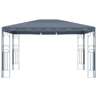 Gazebo con Stringa di Luci LED 400x300 cm Antracite cod mxl 65998