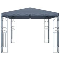 Gazebo con Stringa di Luci LED 400x300 cm Antracite cod mxl 65998